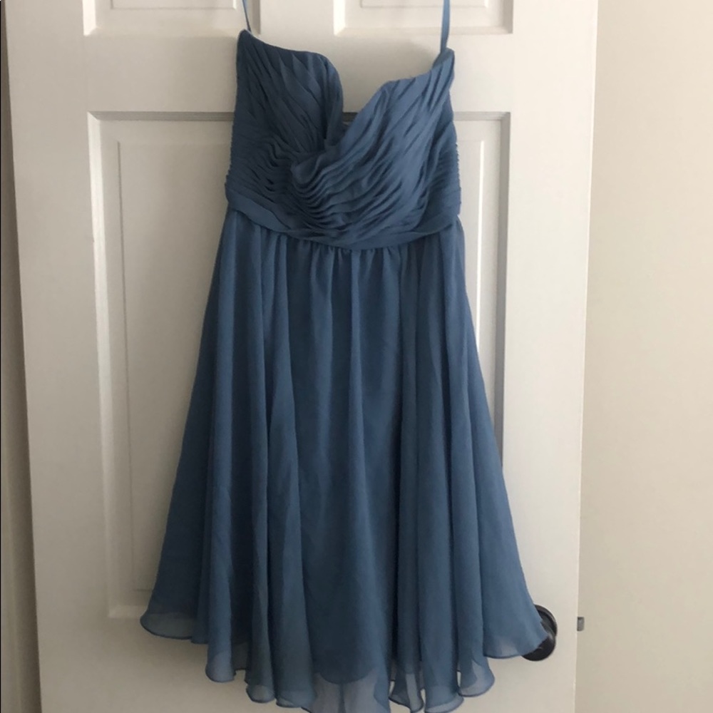 Kennedy blue bridesmaid dress